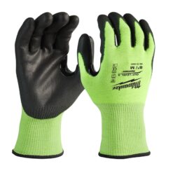HI-VIS SCHNITTSCHUTZHANDSCHUHE KLASSE C