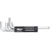 3 in 1 Innen6kant-Winkelstiftschlüssel-Satz,8-tlg. Kugelkopf