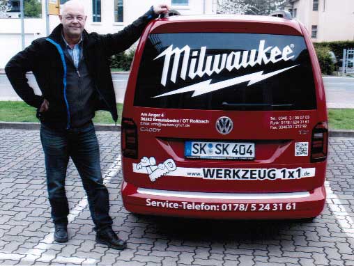 Tilo Frisch am Werkzeug1x1 Auto