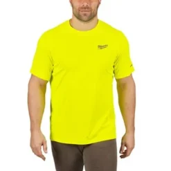 WORKSKIN™ FUNKTIONS-T-SHIRT GELB MIT UV-SCHUTZ