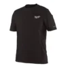 WORKSKIN™ FUNKTIONS-T-SHIRT SCHWARZ MIT UV-SCHUTZ