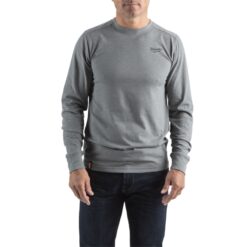 HYBRID-LANGARM-SHIRT GRAU
