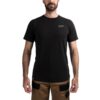 HYBRID-T-SHIRT SCHWARZ
