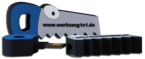 Werkzeug1x1 USB Stick Säge